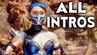 MORTAL KOMBAT 11 Kitana All Intros Dialogue Character Banter MK11
