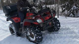 STELS ATV 300B | Первый весенний выезд!