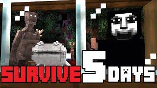 Can You Survive 100 DWELLERS in Minecraft?