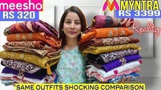 Meesho Vs MyntraWhich One is BestSame Product ComparisonHonest Review #meesho #meeshovsmyntra