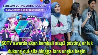 semangat dukung cut sifa lewat sctv awards ternyata fans sampai ungka begini