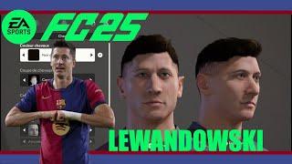 EA FC 25 - Create Robert Lewandowski Pro Clubs (Face Creation)