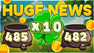 RARE 10X CLOVER On LE BANDIT SLOT + HUGE ANNOUNCEMENT!!