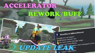 NEW TDS Update LEAK - ACCELERATOR REWORK/BUFF || Tower Defense Simulator