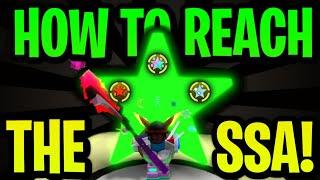 How to reach the ssa! *IN MIDGAME* | roblox bee swarm simulator