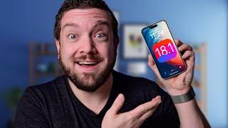 iOS 18.1 is OUT! Here are ALL the New Features for iPhone & iPad!