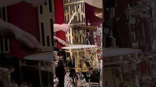 DW Collectors Series Bell Brass Snare Drum Demo! #dwdrums #snaredrums #drums #drummer #brass