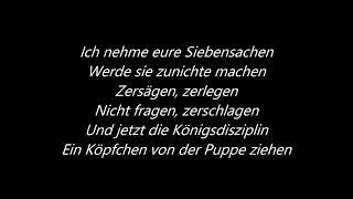 Rammstein - Zerstören (Lyrics)