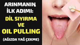 Ağız Sağlığı - Diş Beyazlatma  İçin - Ağız Kokusuna Karşı Adım Adım Oil Pulling - Yağ Çekme