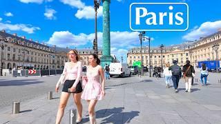 Paris, France  - Paris luxury shopping streets | Paris walking tour, May 23, 2025 | Paris 4K HDR