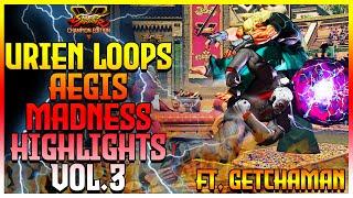 Urien Headbutt Loops Aegis Madness Vol.3  | SFV Champion Edition - GetchaMan Highlights  - Season 5