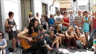 Estas Tonne at the Pflasterspektakel in Linz (Austria)