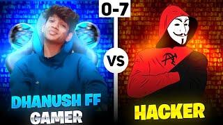  Dhanush FF Gamer VS Pilla-Hacker 0-7  Lo Odipoyada ?? Free Fire in Telugu | Dhanush FF Gamer |