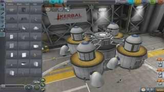 Building a moon base! KSP Quest Ep 1 (Kerbal Space Program)