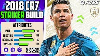 COMPLETE BEST 2018 RONALDO STRIKER BUILD EA FC 25 Pro Clubs