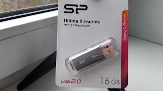 Обзор и тест флэшки SP Ultima II i-series USB 2.0. 16Gb.