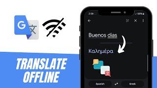 How to Translate OFFLINE on Google Translate | Google Translate How to Use OFFLINE