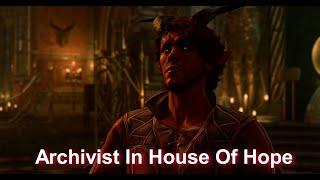 Archivist In House Of Hope |  Ultra 4k | Baldur's Gate 3