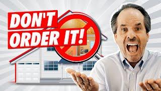 Home Inspection- Don't order it until you watch this