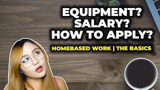 The basics of homebased work / freelancing / working online | Yennybelles