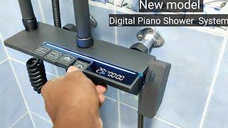 how to install Digital Piano  Shower  System installation Plumbing tutorial #New model