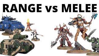 Range vs Melee in Warhammer 40K 10th Edition - Pros and Cons!