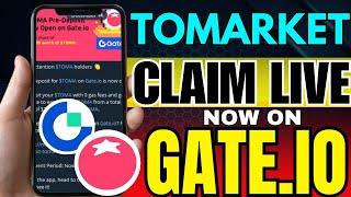 Tomarket Airdrop Token Claim LIVE | How To Withdraw in GATE.IO Exchange | tomarket bitget withdraw