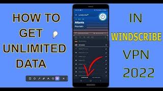 How to get free data in windscribe vpn | Windscribe Vpn Unlimited Data Referral Trick 2022