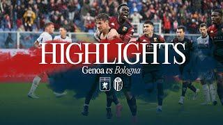 GENOA 2-2 BOLOGNA | HIGHLIGHTS | SERIE A ENILIVE 24/25