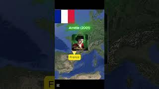 Top Rated movies From Each Country #movies #topmovies #ytshorts #shortvideo #top5