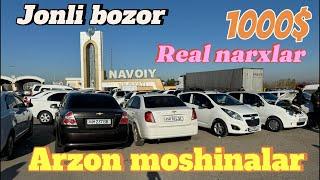 10-noyabr Navoiy mashina bozori jonli narxlar 1000$ arzonlaganmi bozor?