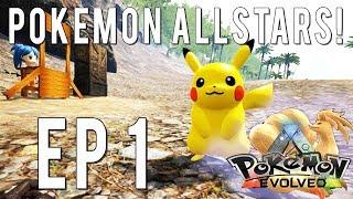 POKEMON ALLSTARS EP 1! New Series & Getting Setup on a PVE Server! ARK: Pokemon Evolved