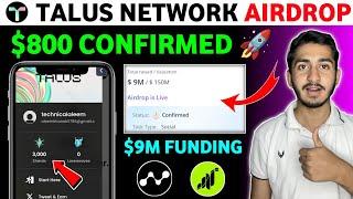 Talus network Airdrop guide | Talus network Airdrop withdrawal | Free crypto airdrop