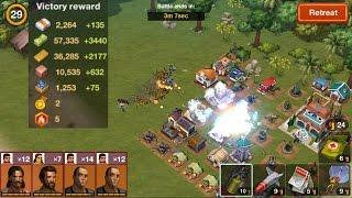 Narcos: Cartel Wars - Gameplay 61 Attack finca level 29 good tactic and Victory !