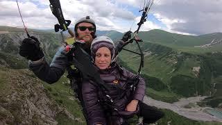 Gudauri paragliding in Georgia with SkyAtlantida Team