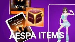 [Free item event] how to get free aespa items in collectem.