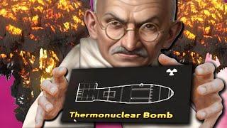 So They Added Nuclear Gandhi In The New Hoi4 DLC