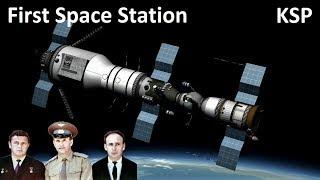 Space Race KSP - Salyut 1 and Soyuz 11 - Breaking Ground