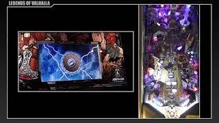 LEGENDS OF VALHALLA - Location Pinball Machine Gameplay