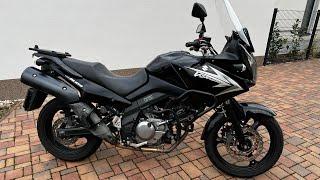 2010 Suzuki Dl 650 V Strom cold start and walk around