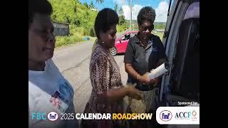 2025 Calendar Roadshow Paradise of Savusavu, Seaqaqa, and Labasa. Fiji Islands