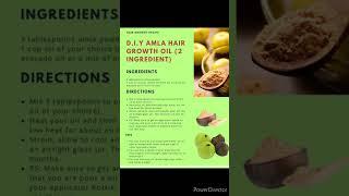 DIY Amla Hair Growth Oil ( 2 Ingredient) ️