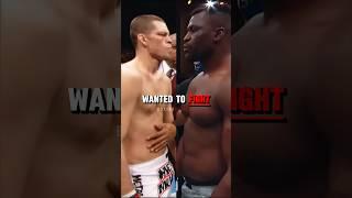 When Nate Diaz Wanted to Fight Francis Ngannou 