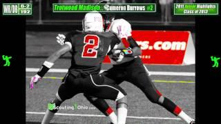 2013 Cameron Burrows - Trotwood Madison - Jr yr WRDB2 - PROMO HD