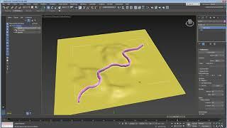 3ds Max Spline Tools - Path Deform