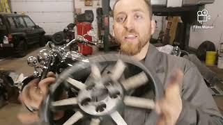 Clargo Garage- how to change a drive belt on a motorcycle, 1700 Yamaha Silverado -episode 34