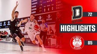 Derthona Tortona vs Olimpia Milano | Highlights