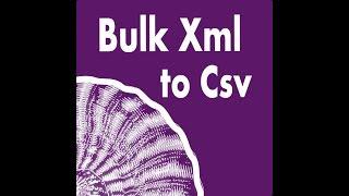 xml to csv