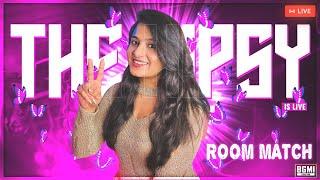 BGMI ROOM MATCH Live | TAMIL GIRL GAMER FACECAM | தமிழ் BGMI Live | PUBG mobile Live || THE HIPSY