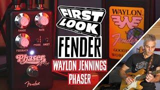 Fender Waylon Jennings Phaser Demo | First Look